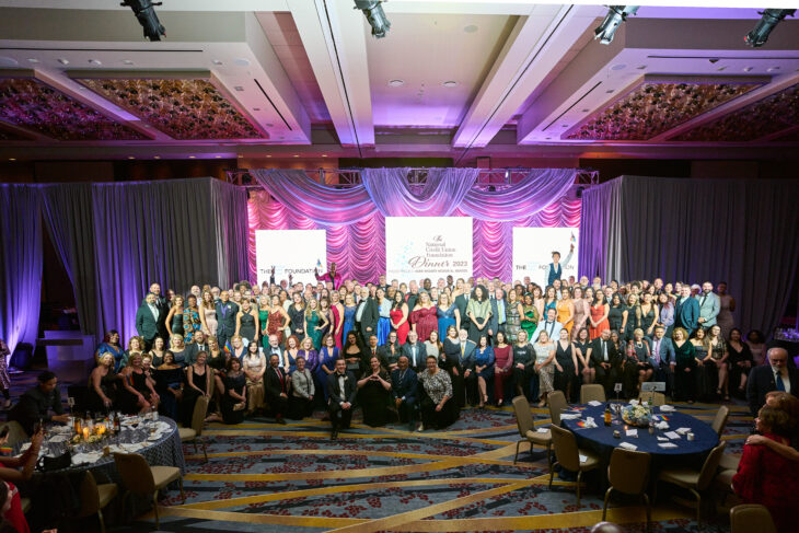 Graduates of the Foundation's DE program in attendance of the 2023 Foundation Dinner