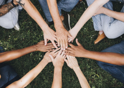 all hands in
