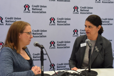 Gigi Hyland and Jennifer Plager speaking at 2023 GAC
