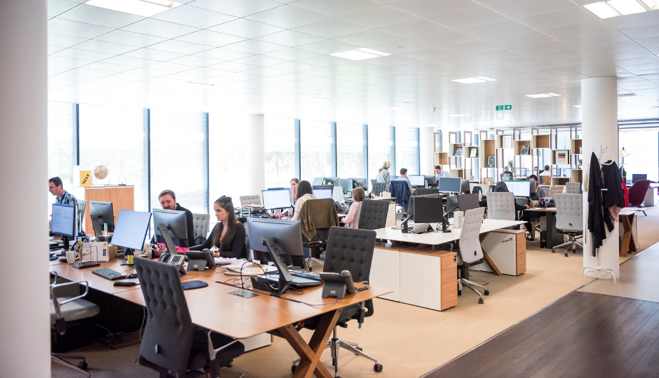 An image of an office