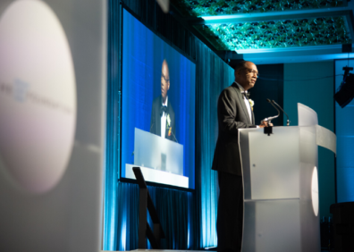 Maurice R. Smith at Podium