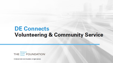 Slides for DE Connects: Volunteering and Community Service