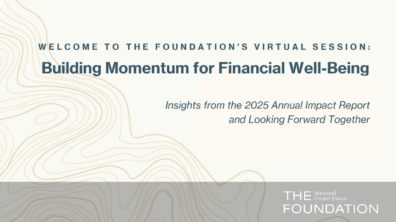 Building Momentum for Financial Well-being