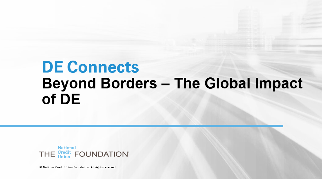 DE Connects: The Global Impact of DE