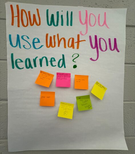 Participant feedback from VACU foster youth programming
