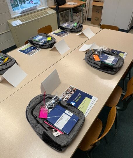 VACU materials for their foster youth financial well-being program